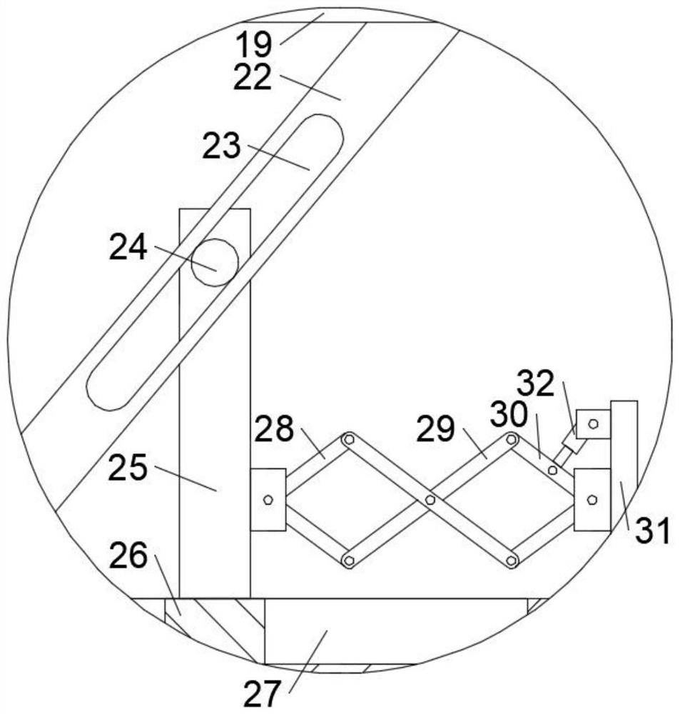 Processing device for shearing welded steel pipe