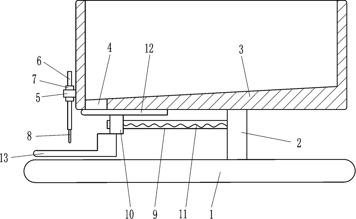 Equipment for applying cement on back face of ceramic tile for building construction