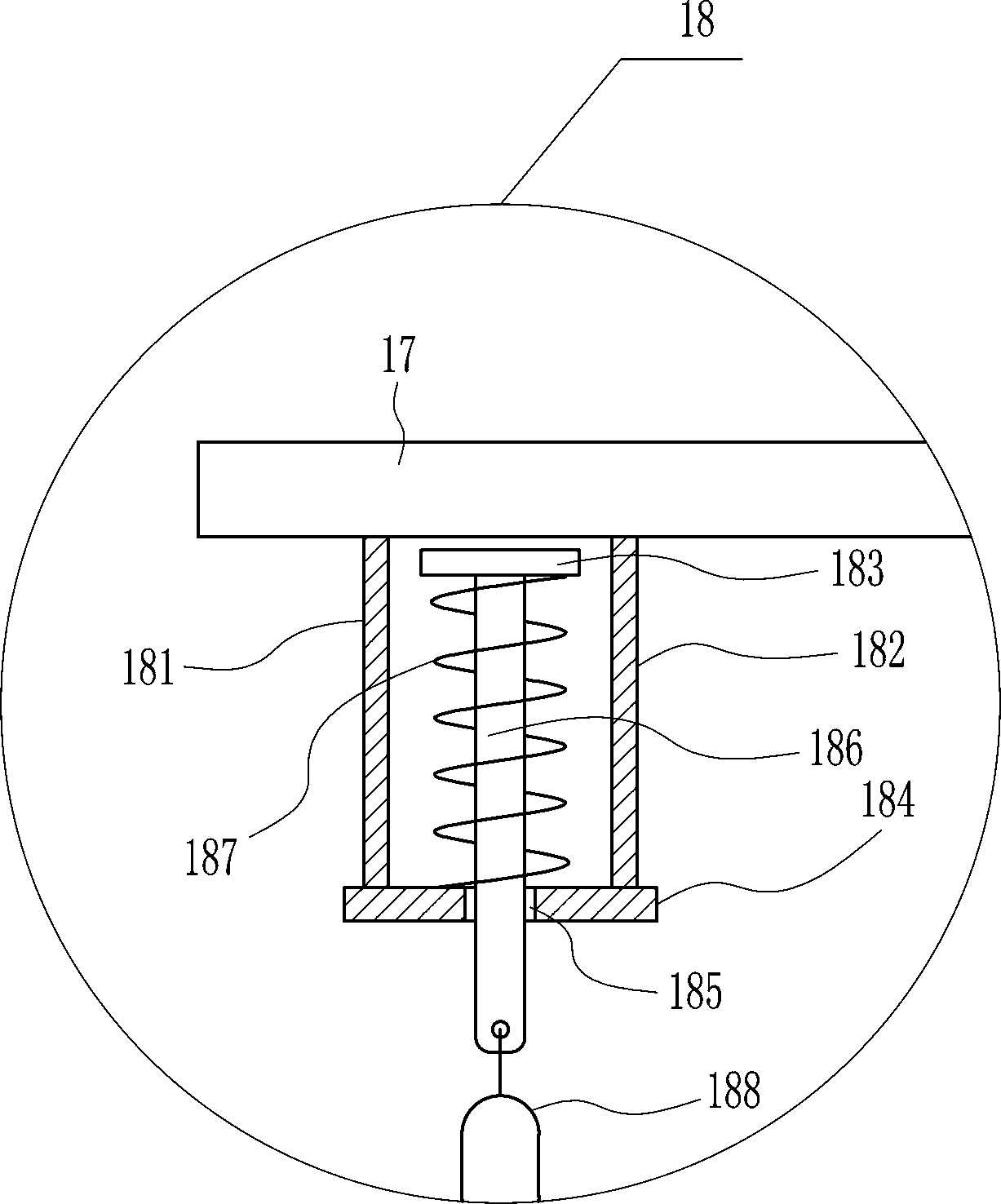 Sun-dried walnut sieving and bagging equipment