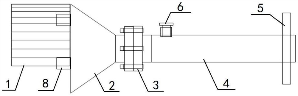 Cable penetrating device for fuel cabin of dual-fuel ship and using method of cable penetrating device