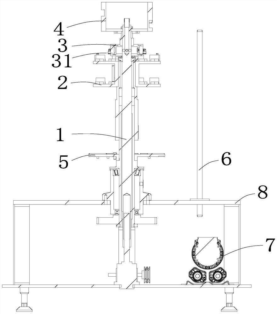 A capping mechanism of a fully automatic capping machine