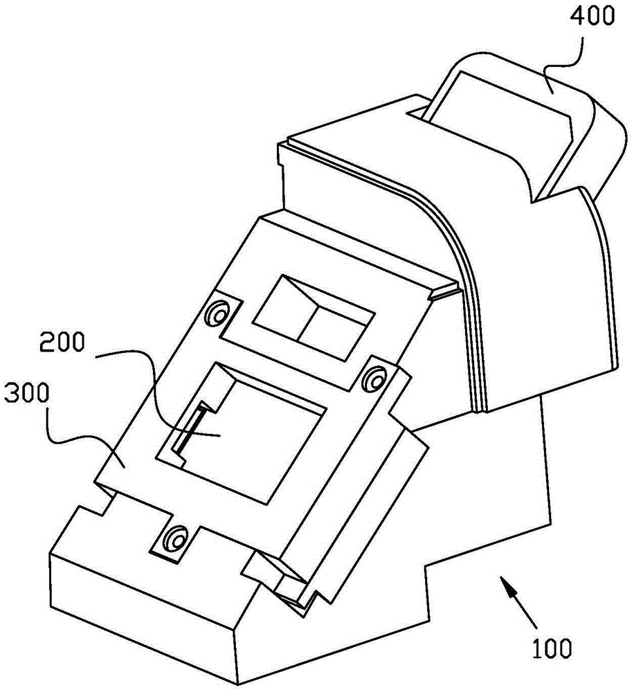 Cell detection chip adapter mount