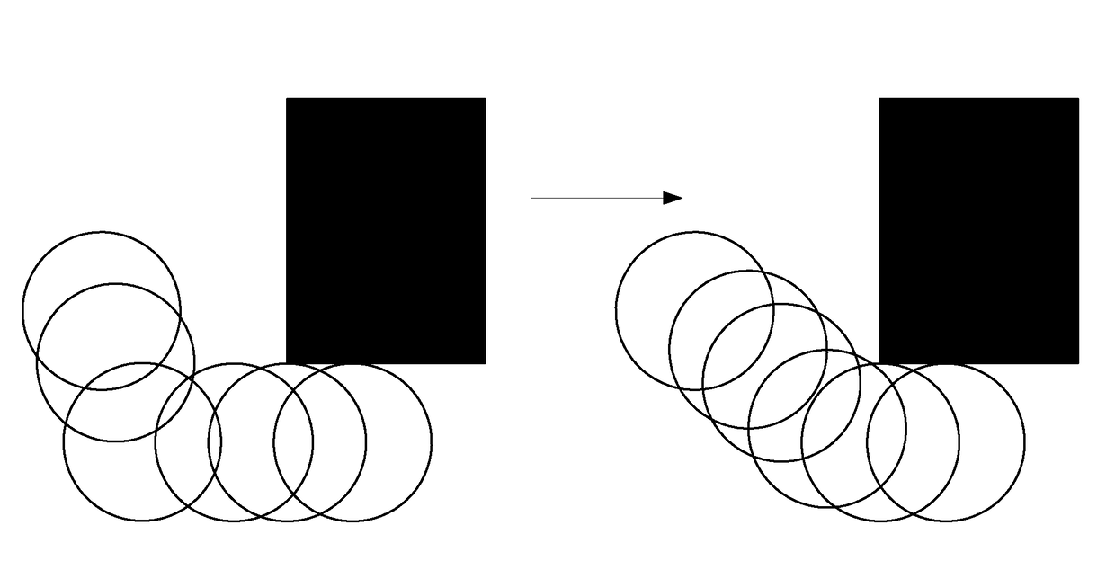 Method for detecting collision between cylindrical collider and convex body in real-time virtual scenario, terminal, and storage medium