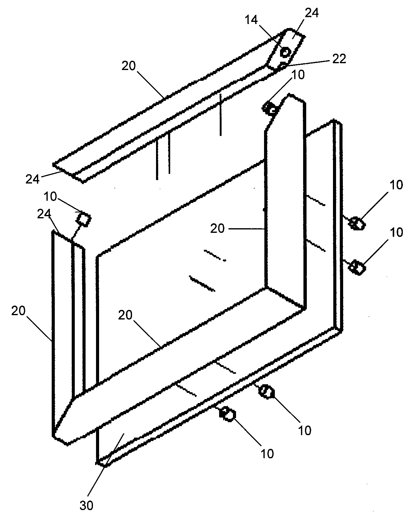 Configurable modular picture frame