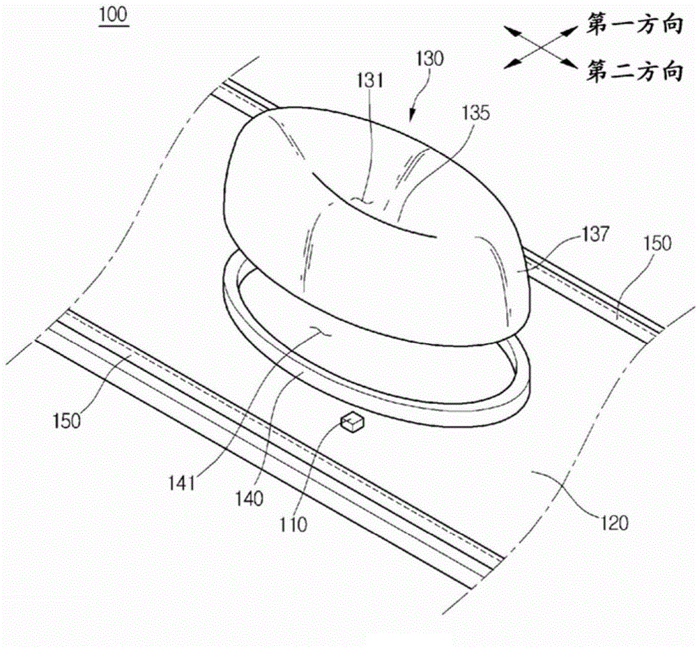 Member for cotrolling luminous flux, display device, and light emitting device