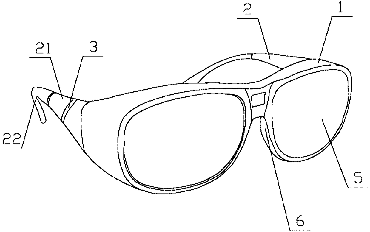 Recognizable 3D glasses for cinema and management system for borrowing and returning of 3D glasses