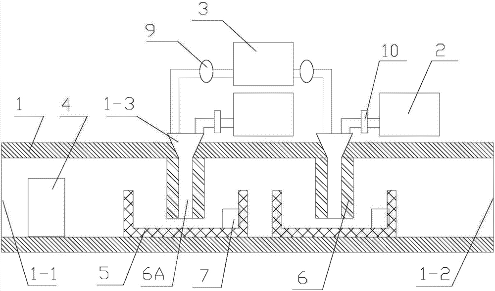 Laboratory use direction-variable air sterilization device