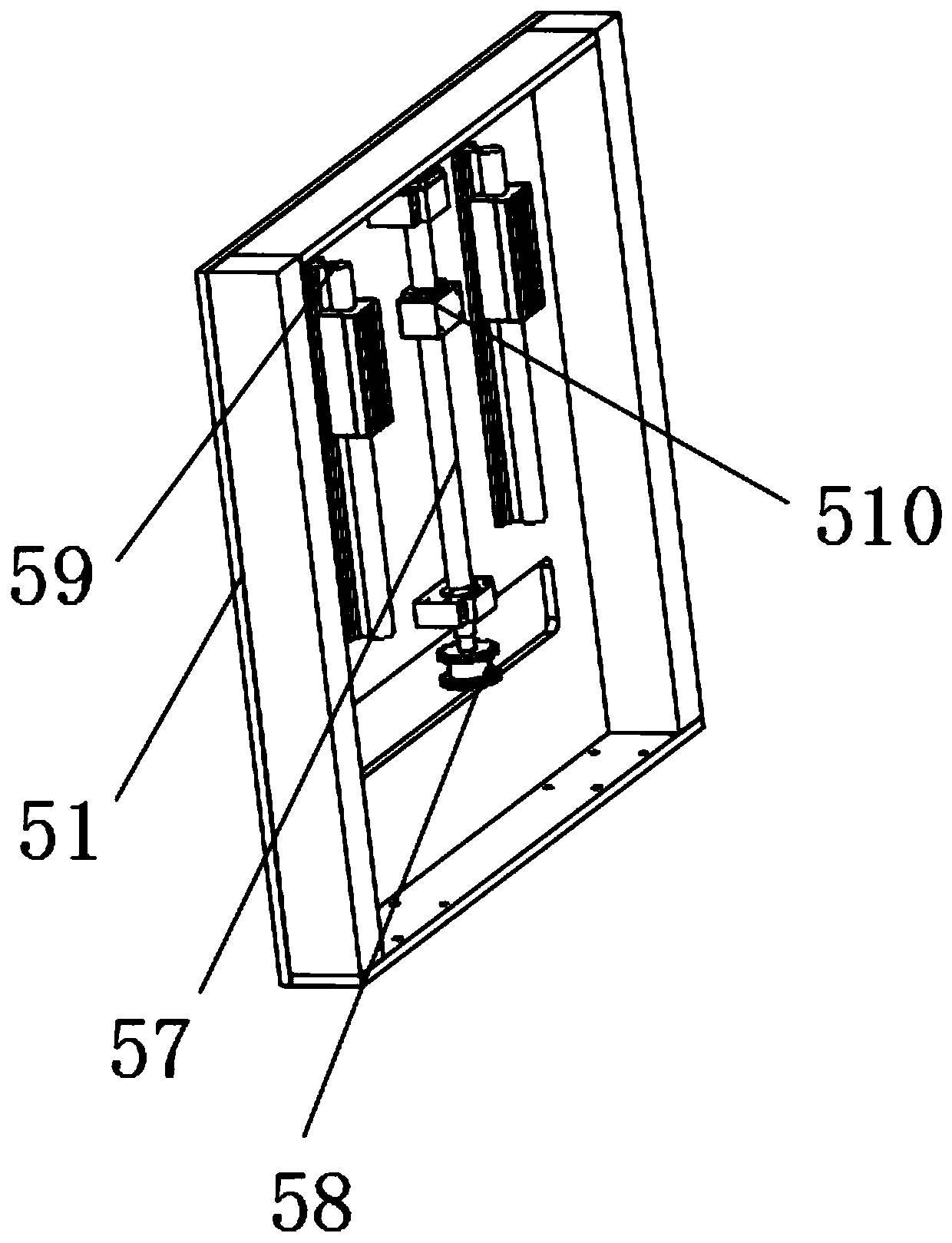 Convenient-to-adjust constant-temperature and constant-humidity power distribution cabinet