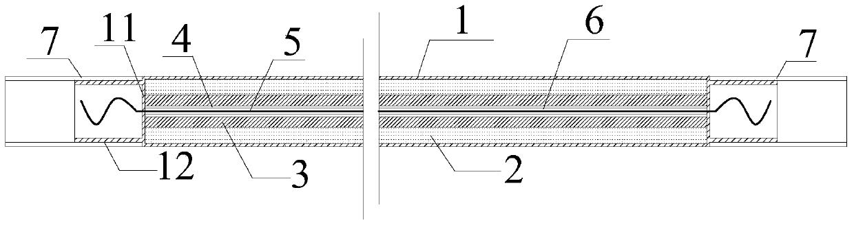 Directional cracking device based on carbon dioxide phase change expansion and using method thereof