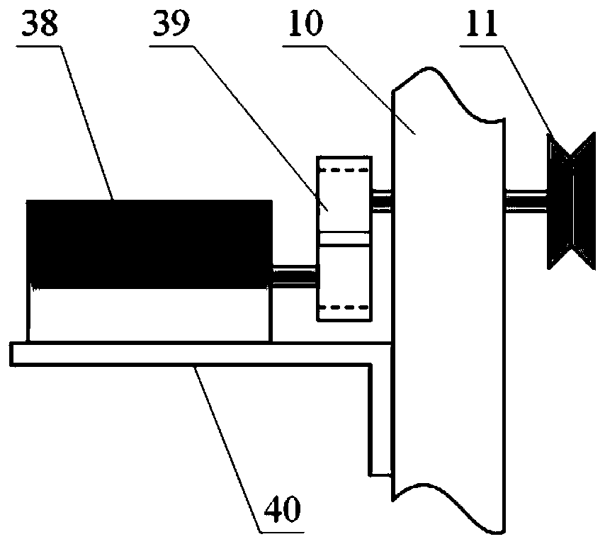 One-way annular wire conveying system for electrolytic wire cutting