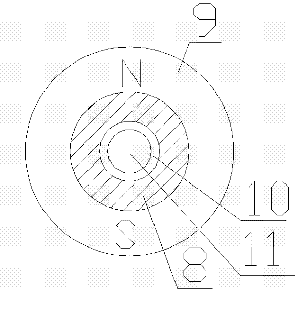 Vehicle collision magnetorheological shock absorber