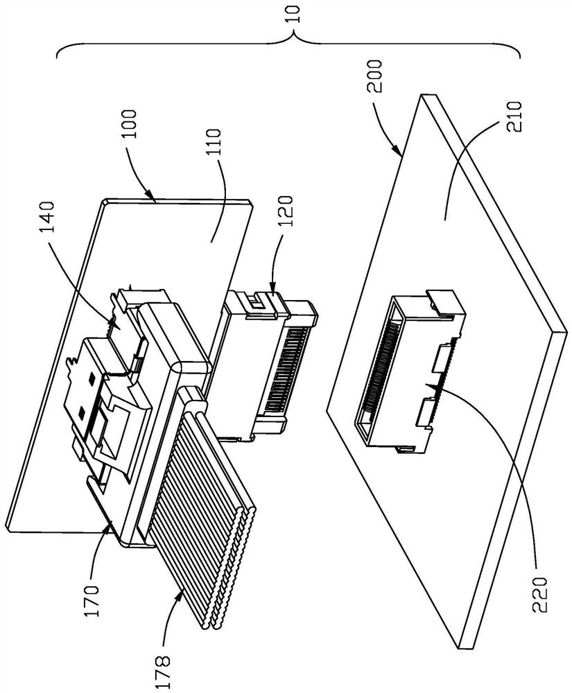 Circuit board connection combination