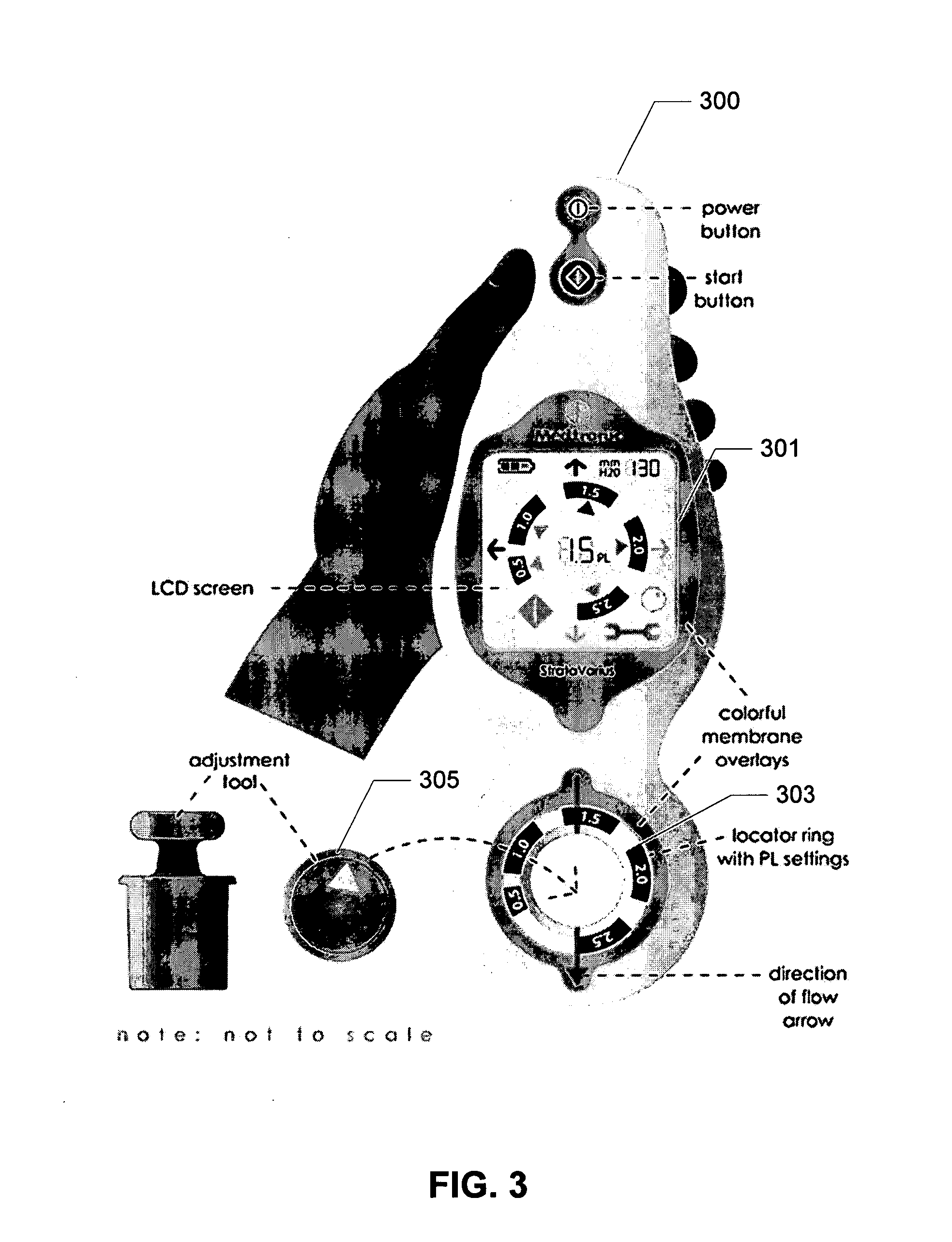 Electronic valve reader