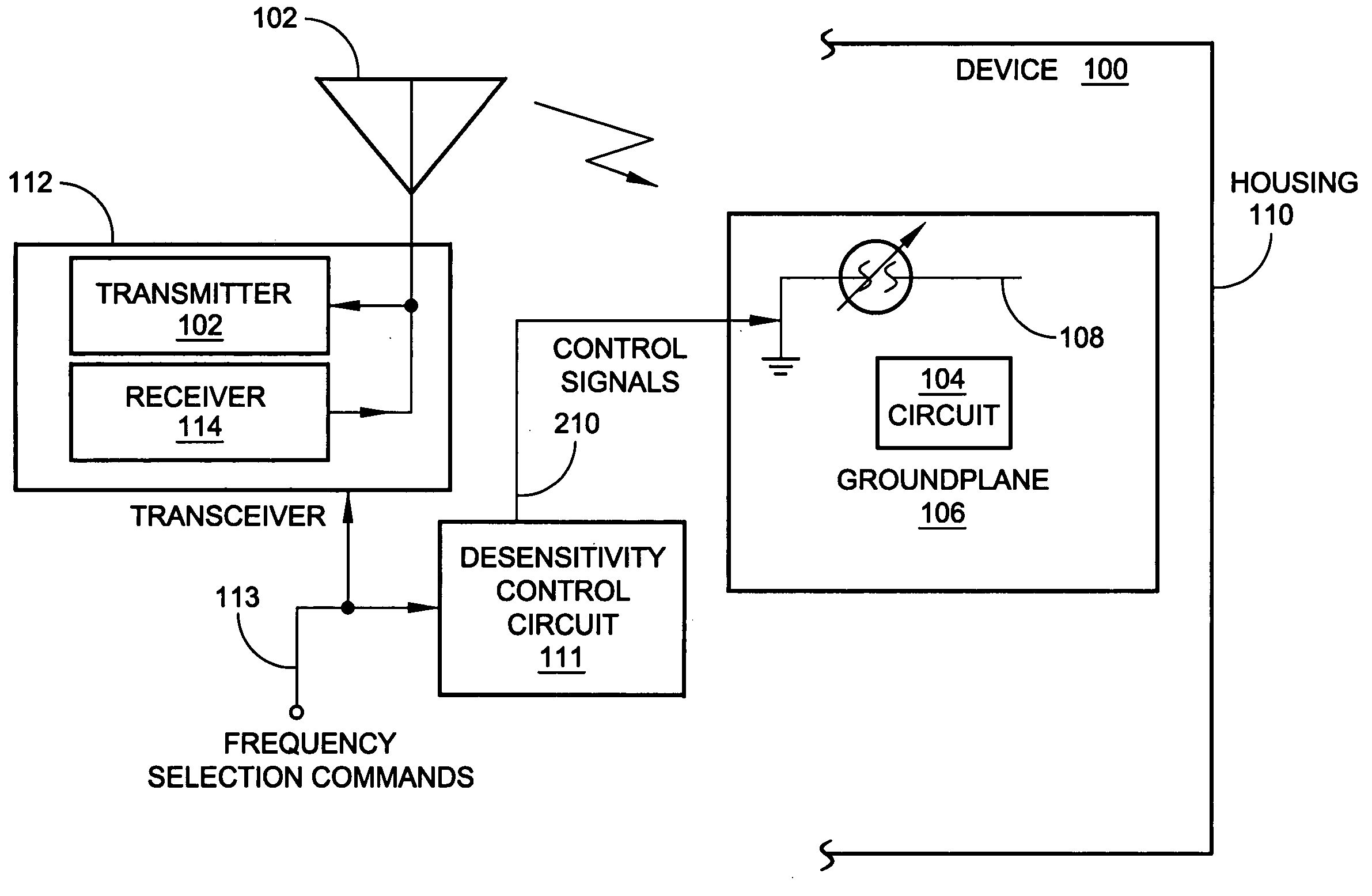 Wireless device reconfigurable radiation desensitivity bracket systems and methods