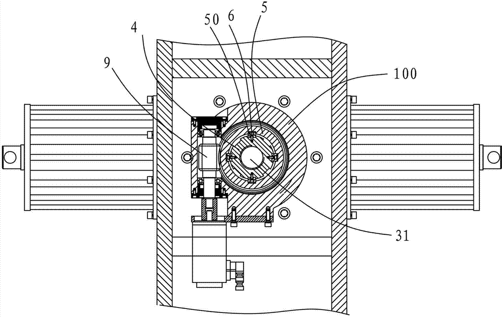 Small eccentric crank connecting-rod transmission mechanism with variable length of punching head