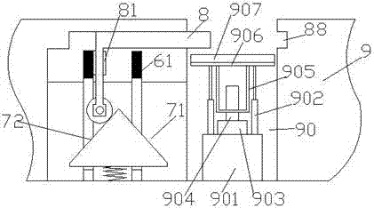 Protective device applied to solar photovoltaic panel and operation method thereof