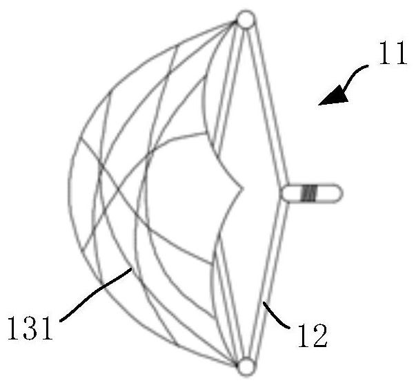 Support, thrombus withdrawing device and thrombus withdrawing system