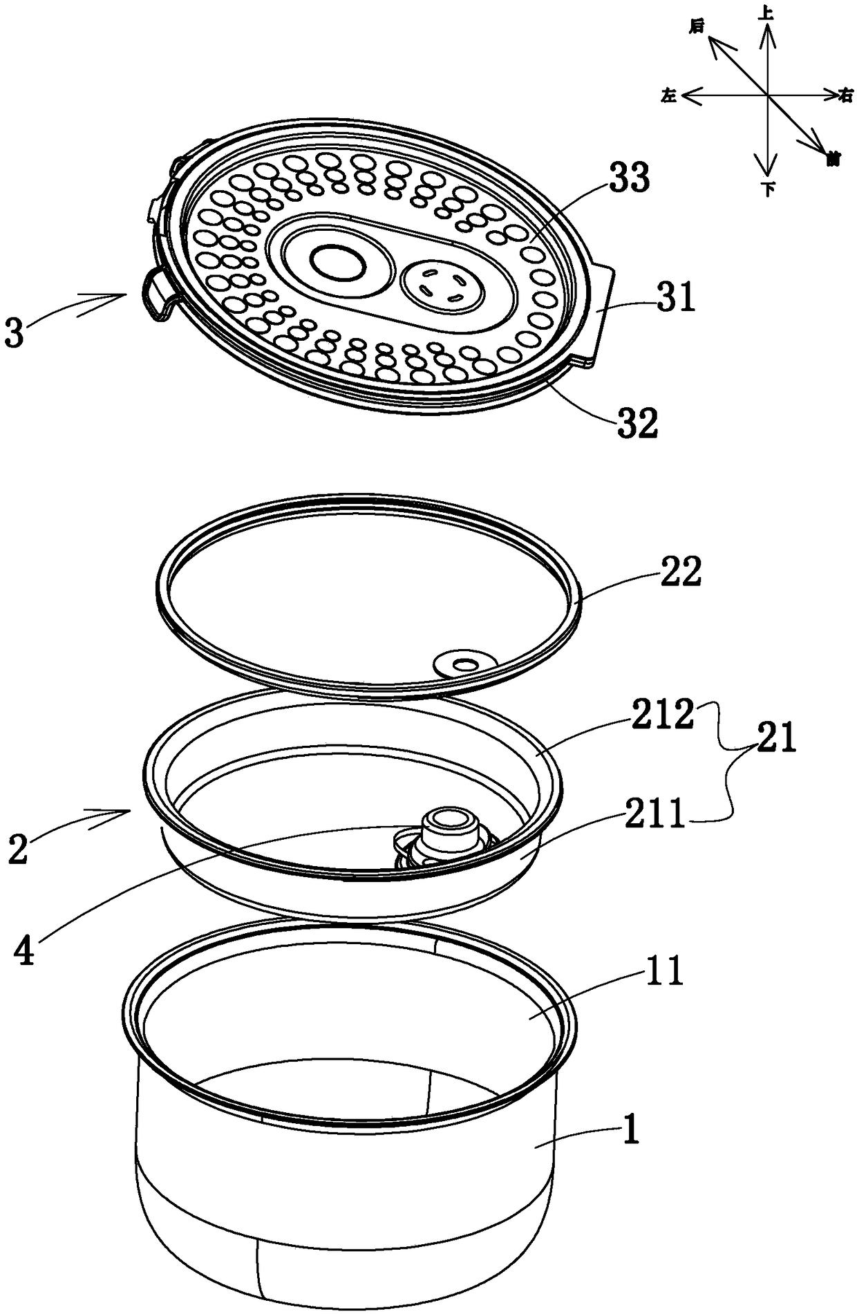 Electric rice cooker and cooking control method thereof