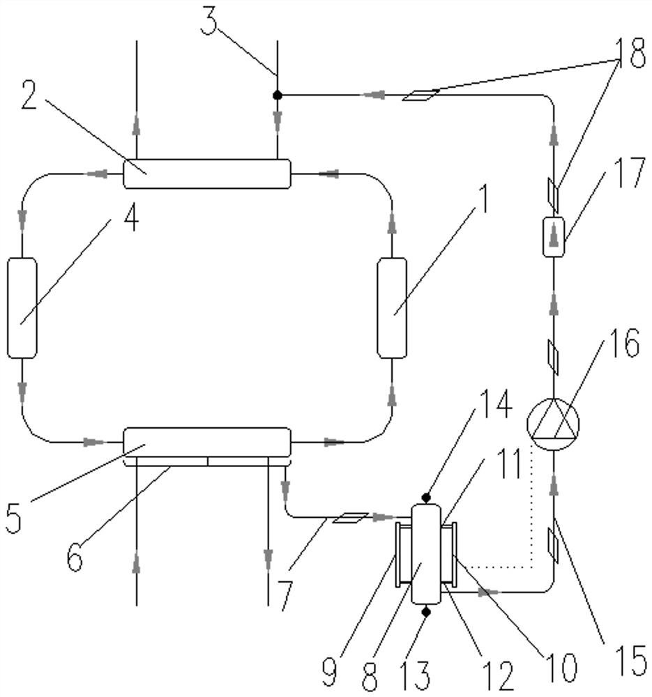 Energy-saving and consumption-reducing efficient refrigeration equipment system