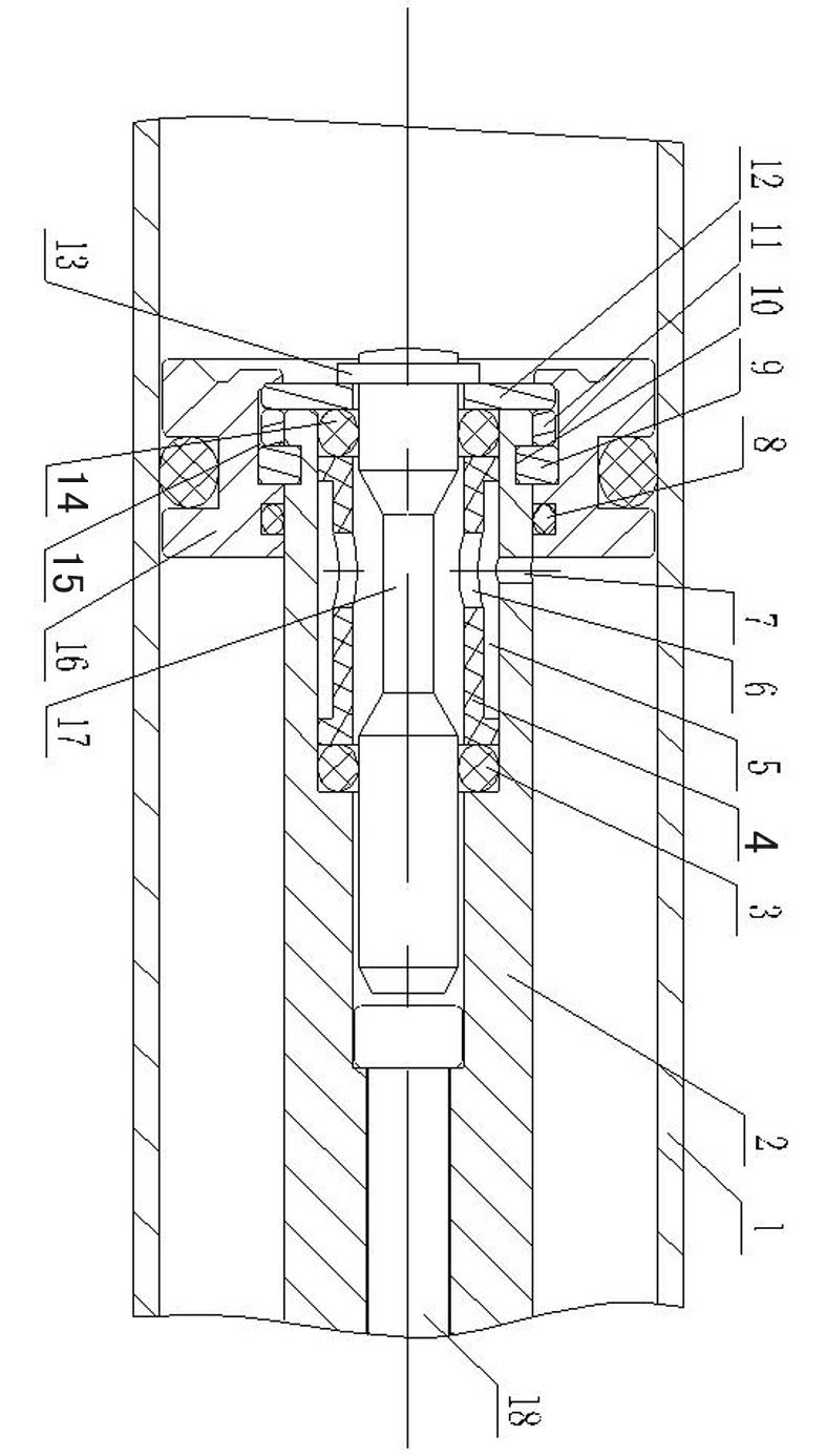 A controllable gas spring