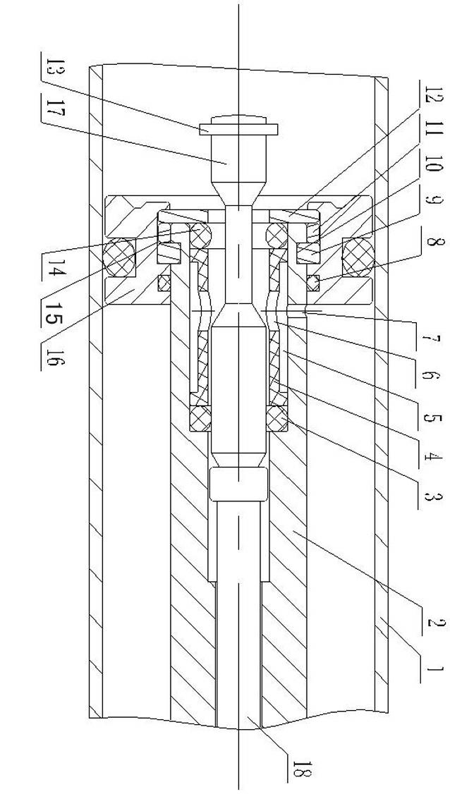 A controllable gas spring