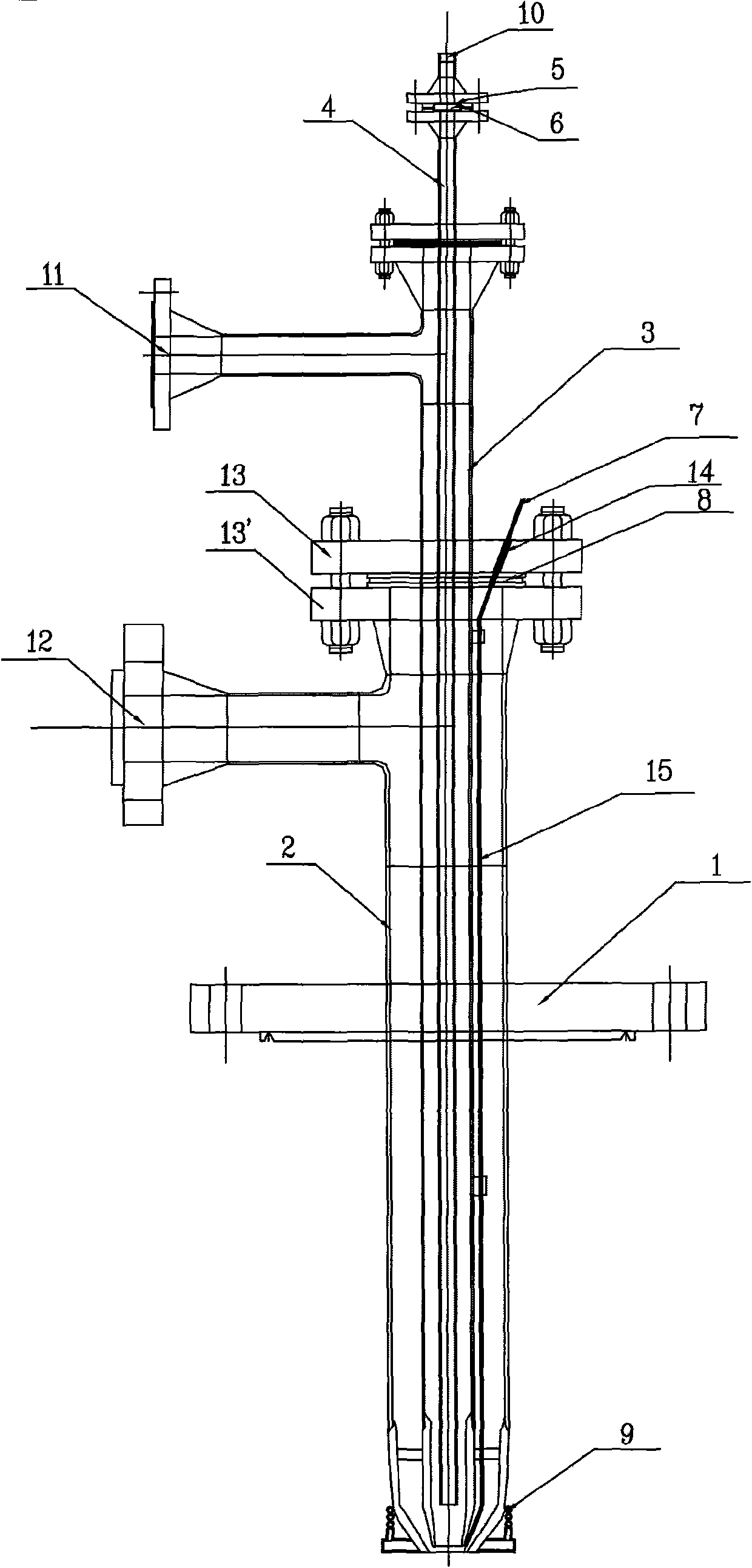 Start-up compound burner for water-coal-slurry or coal dust gasification furnace