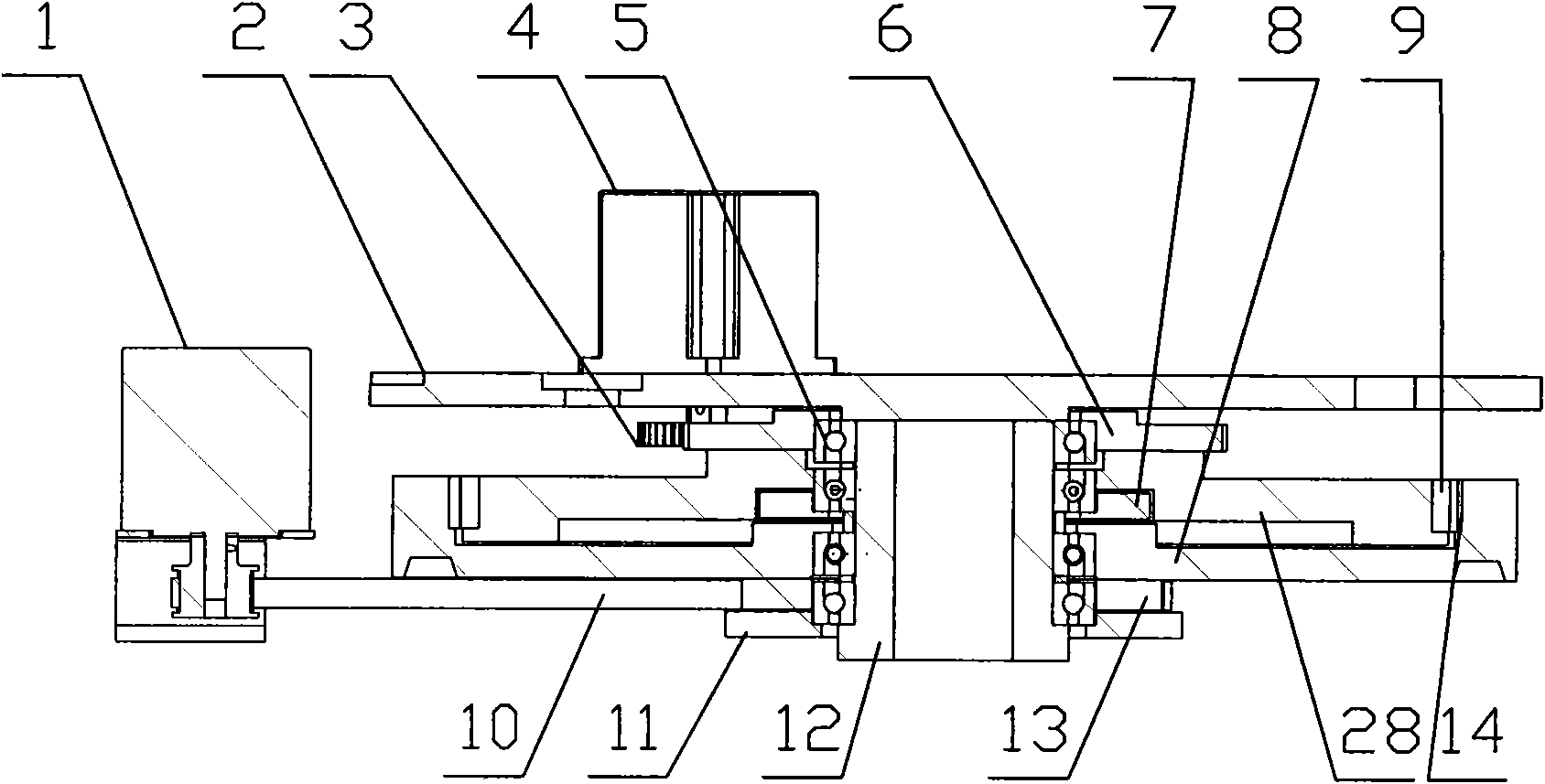 Inner ring and outer ring double flow line structure for fully-automatic immunity analyzer