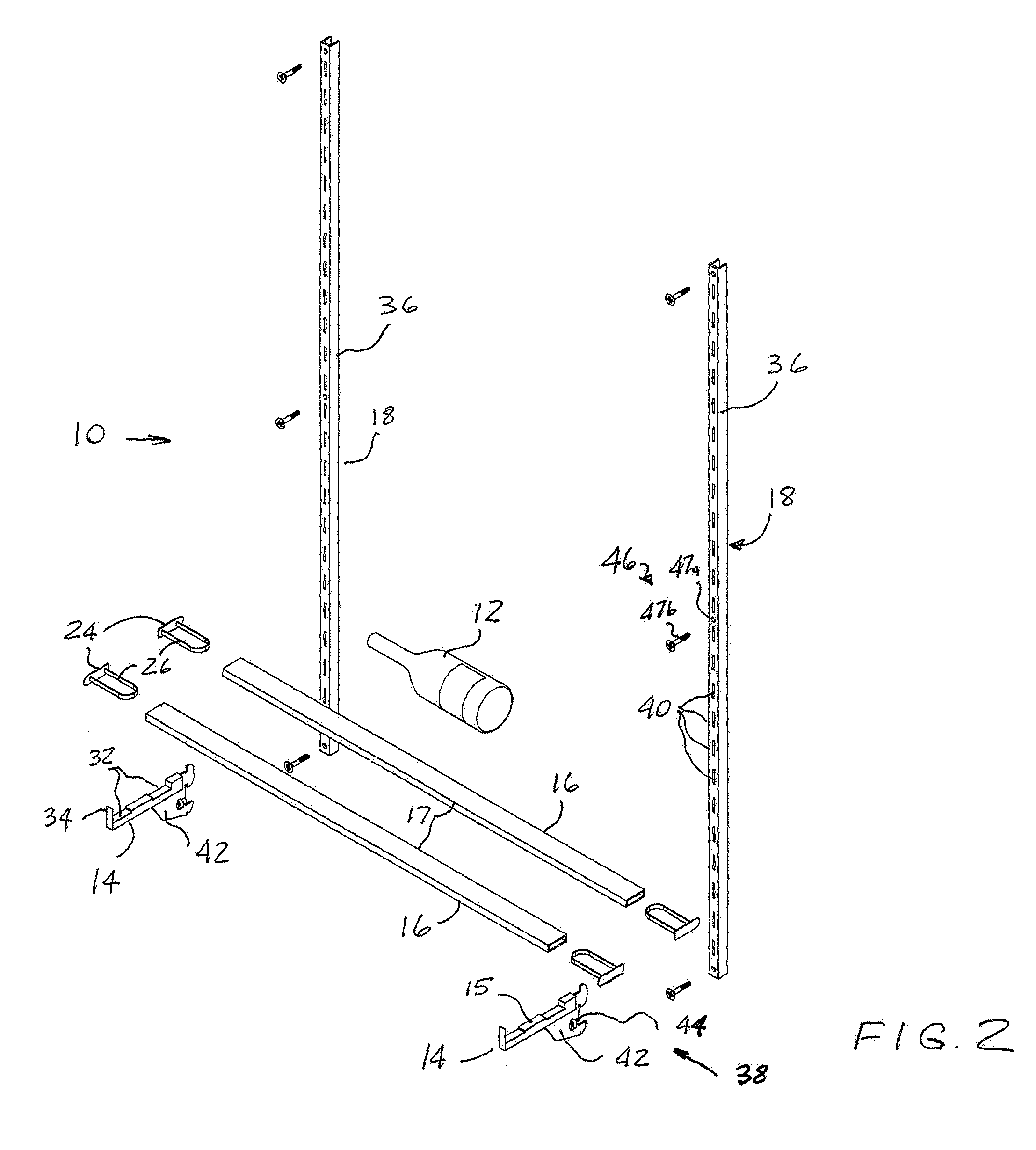 Modular storage and display system