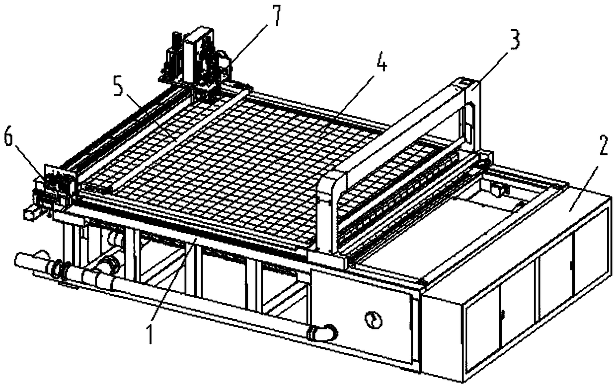 A fully automatic cloth cutting machine