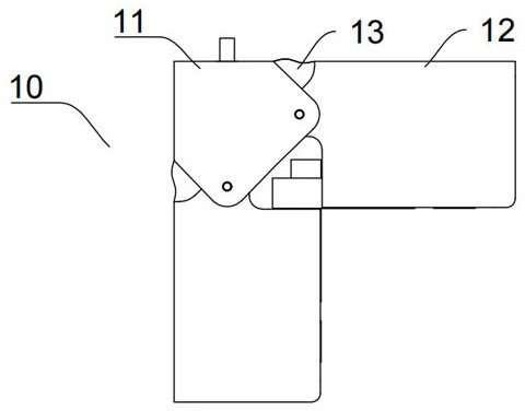 A kind of burr trimming machine for blockboard processing