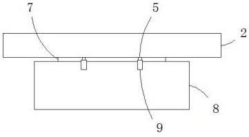 Splicing type fixing device for automatic instrument