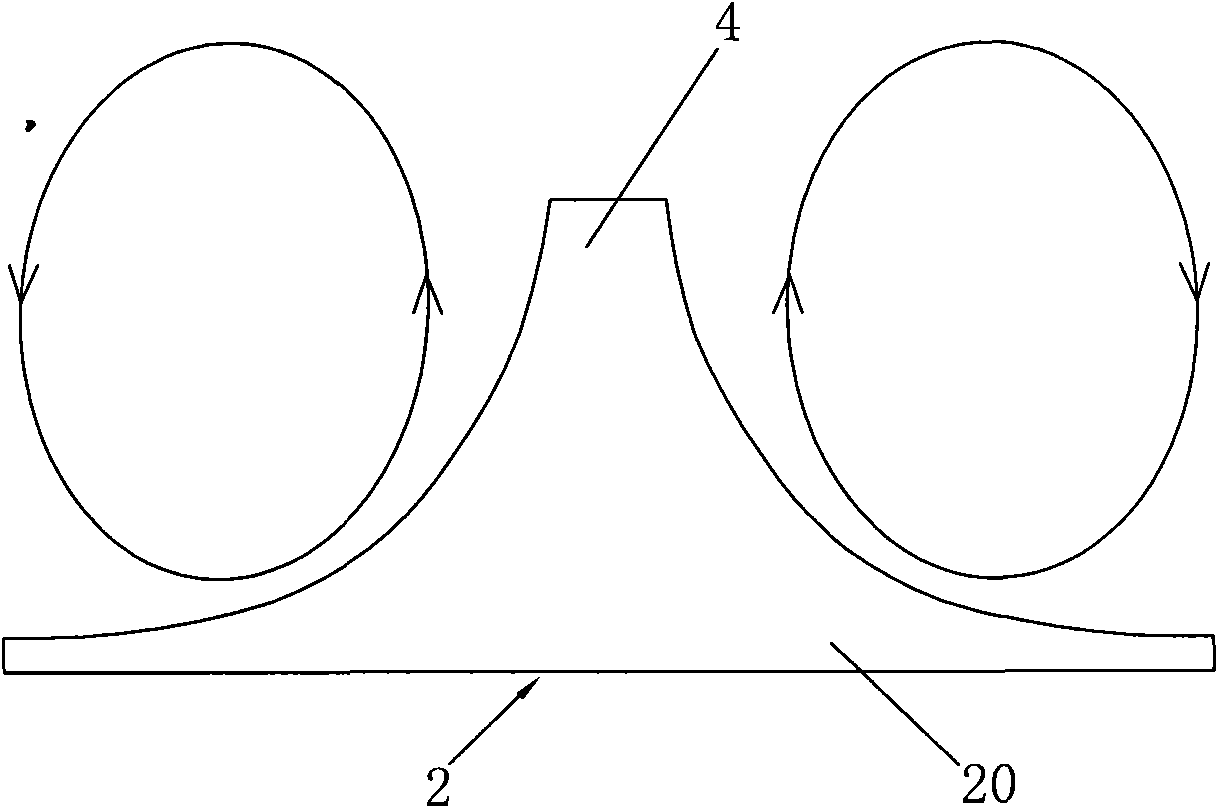 Washings overturned washing method by impeller of washing machine