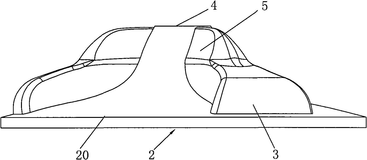 Washings overturned washing method by impeller of washing machine