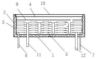 A pressure-resistant plate solar heat collector