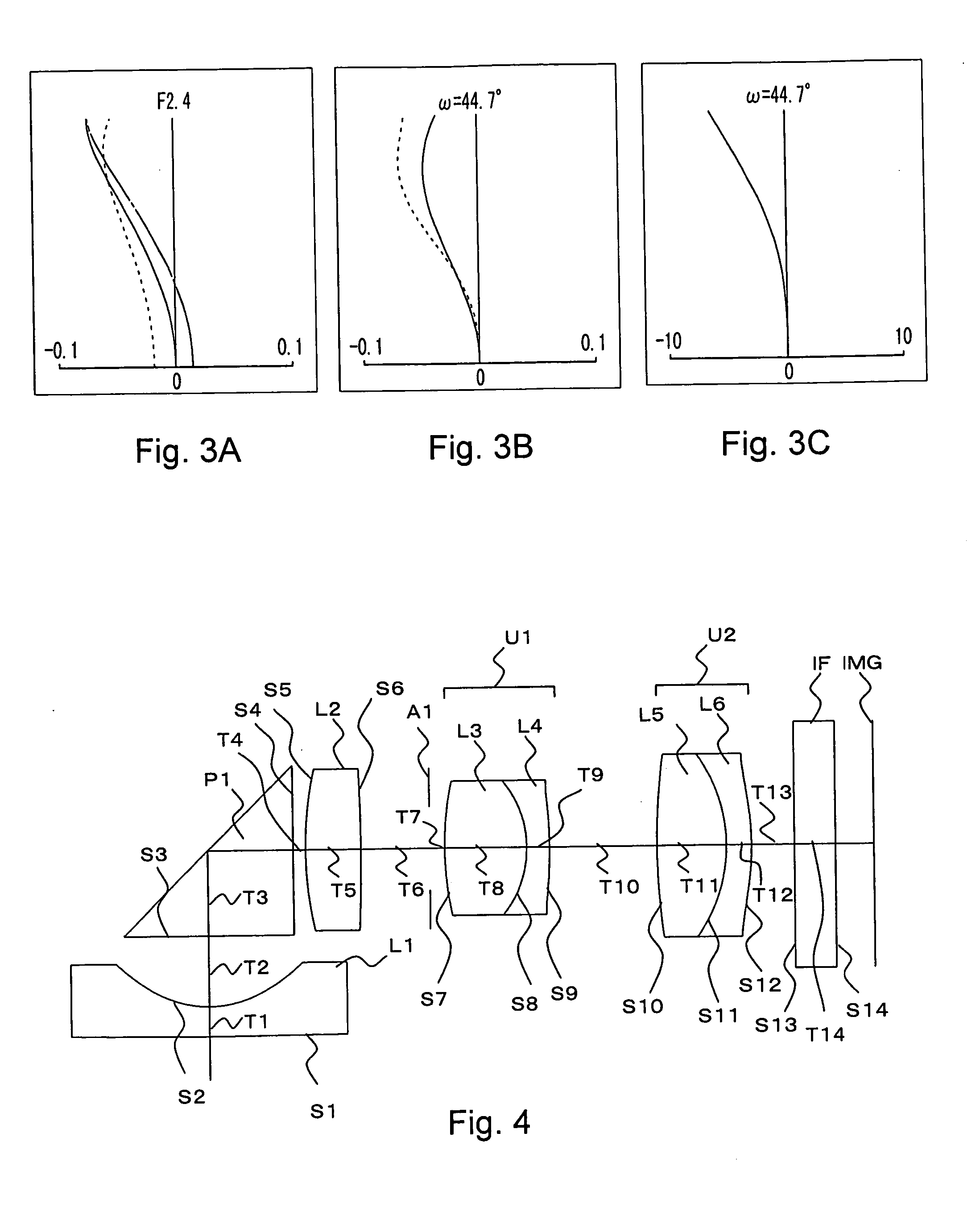 Wide angle lens system and camera