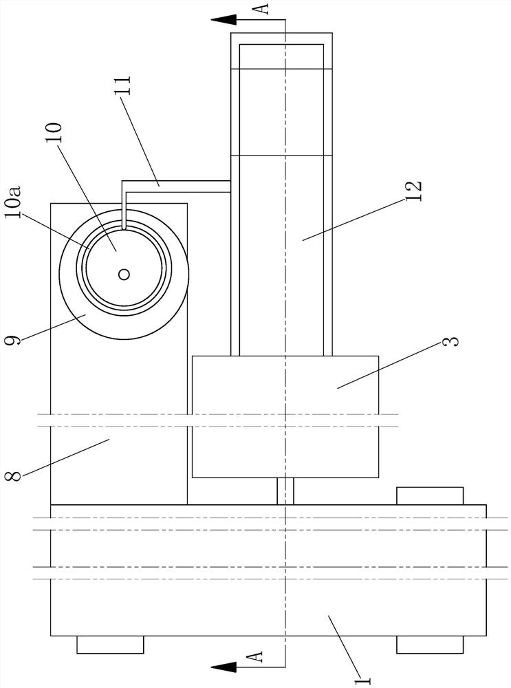 A stacking machine for curb paving