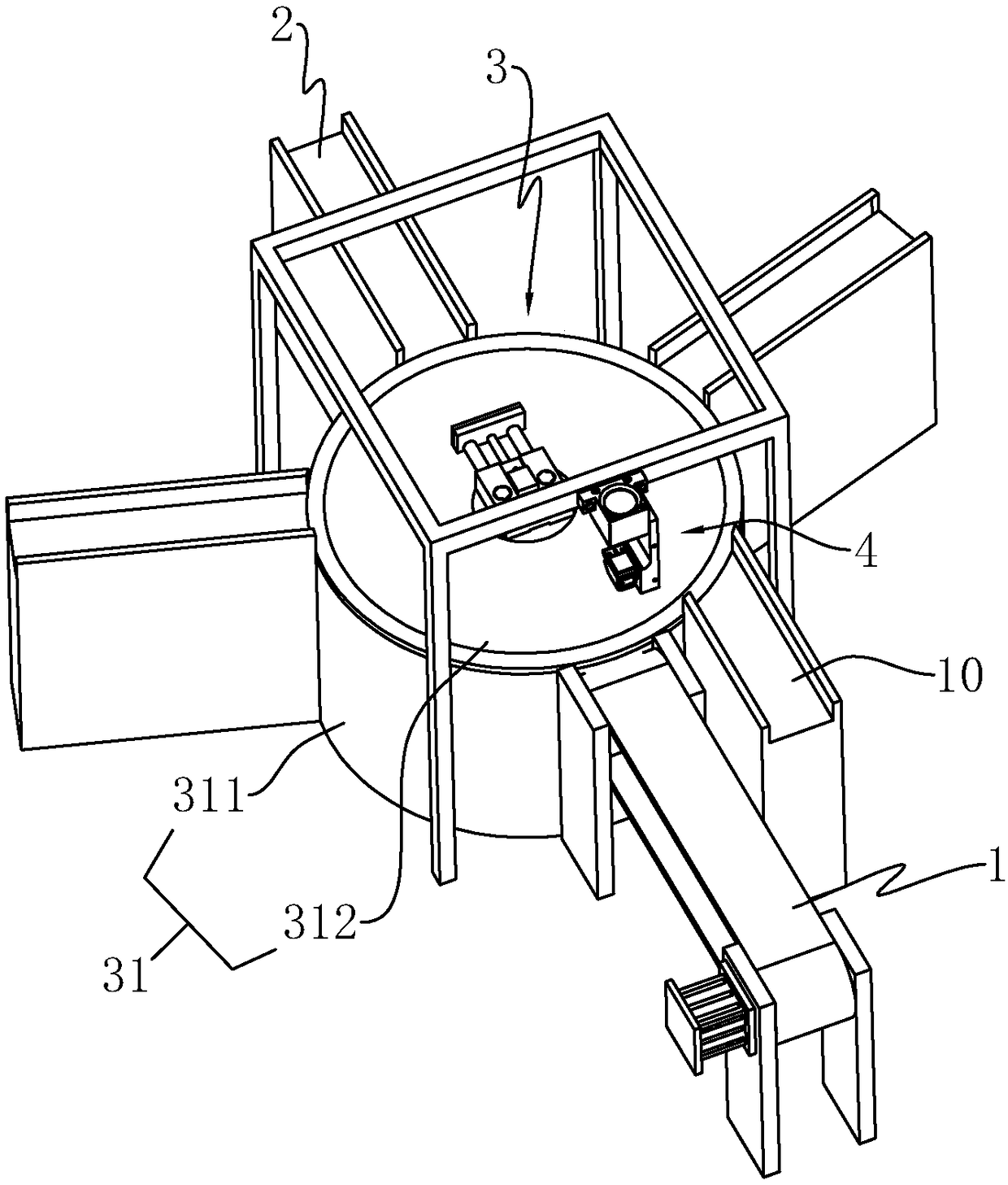 Cargo sorting system and sorting method