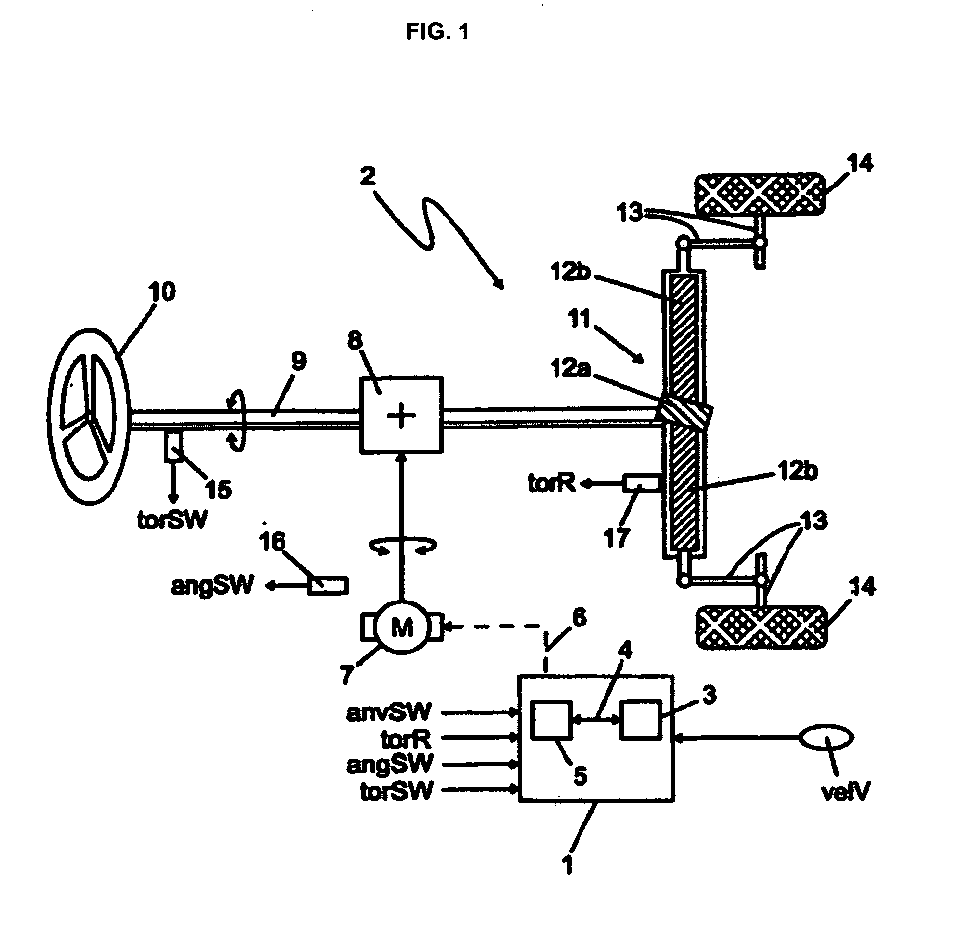 Determining a target steering torque in a steering device