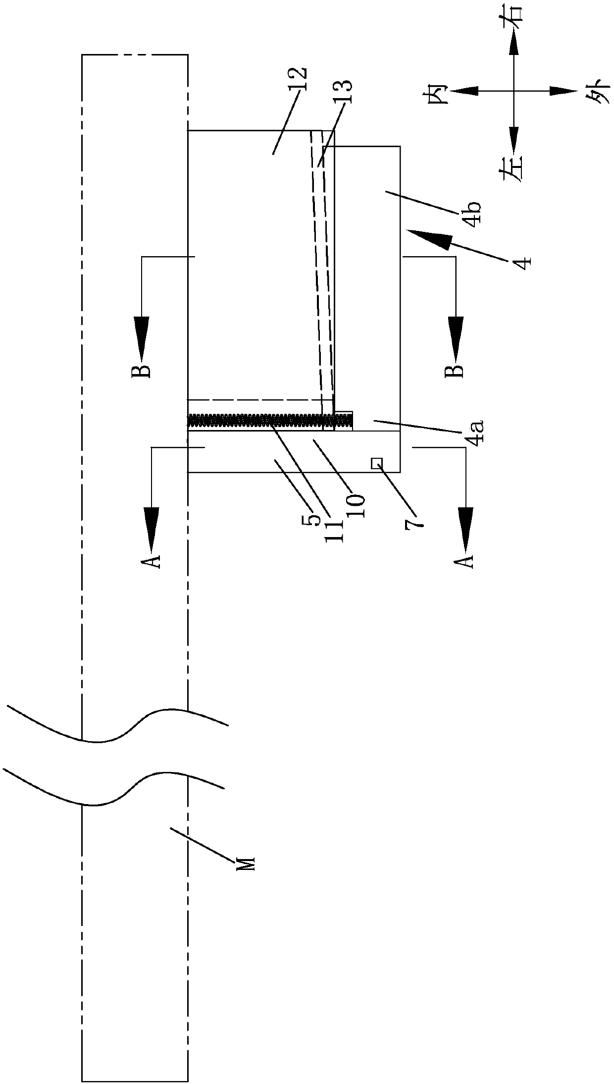 Fingerprint lock assembly of intelligent household antitheft door