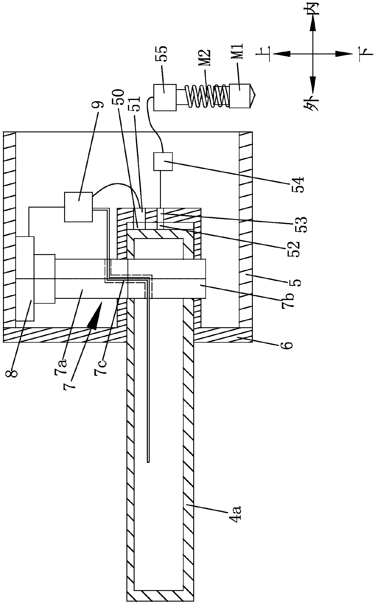 Fingerprint lock assembly of intelligent household antitheft door