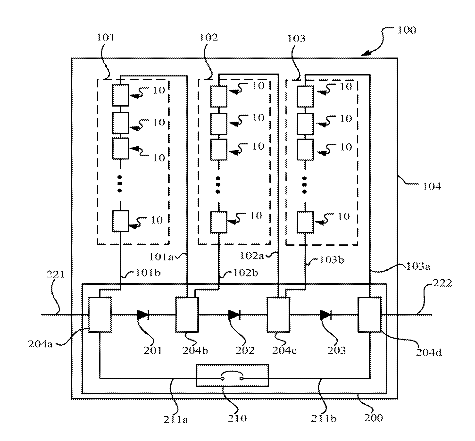 Thermostatically controlled terminal box and photovoltaic power generation system utilizing the same