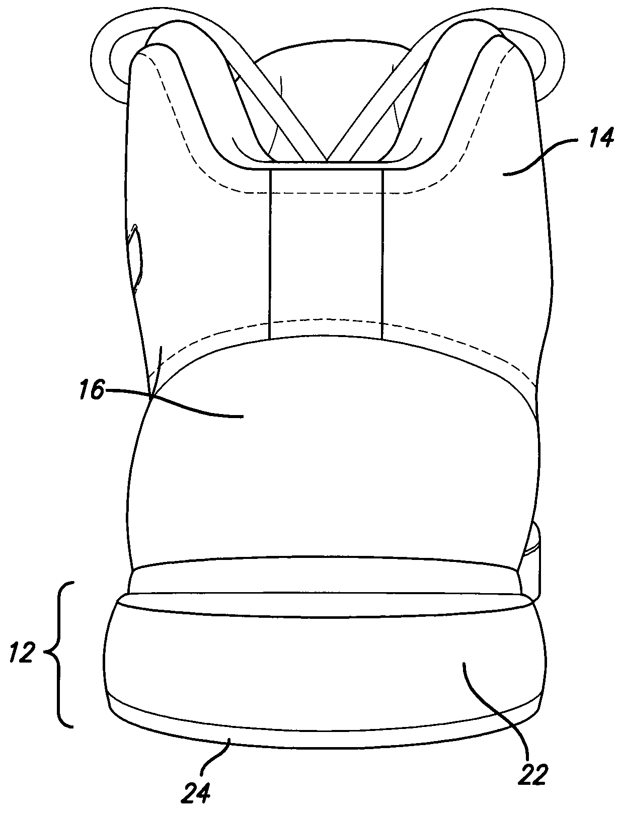 Form-fitting articles and method for customizing articles to be form-fitted