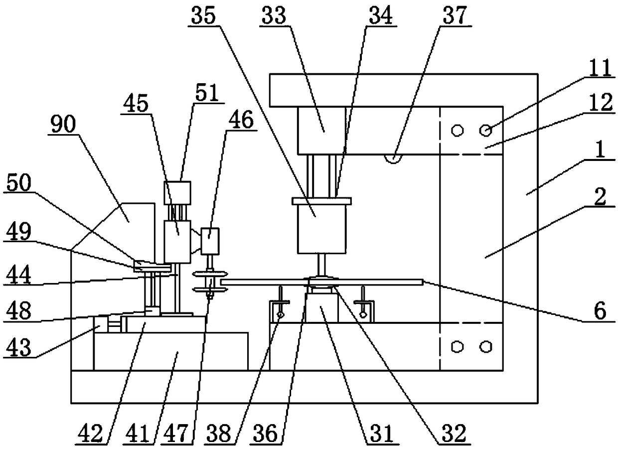 Edging device applicable to glass in various shapes and glass edging method