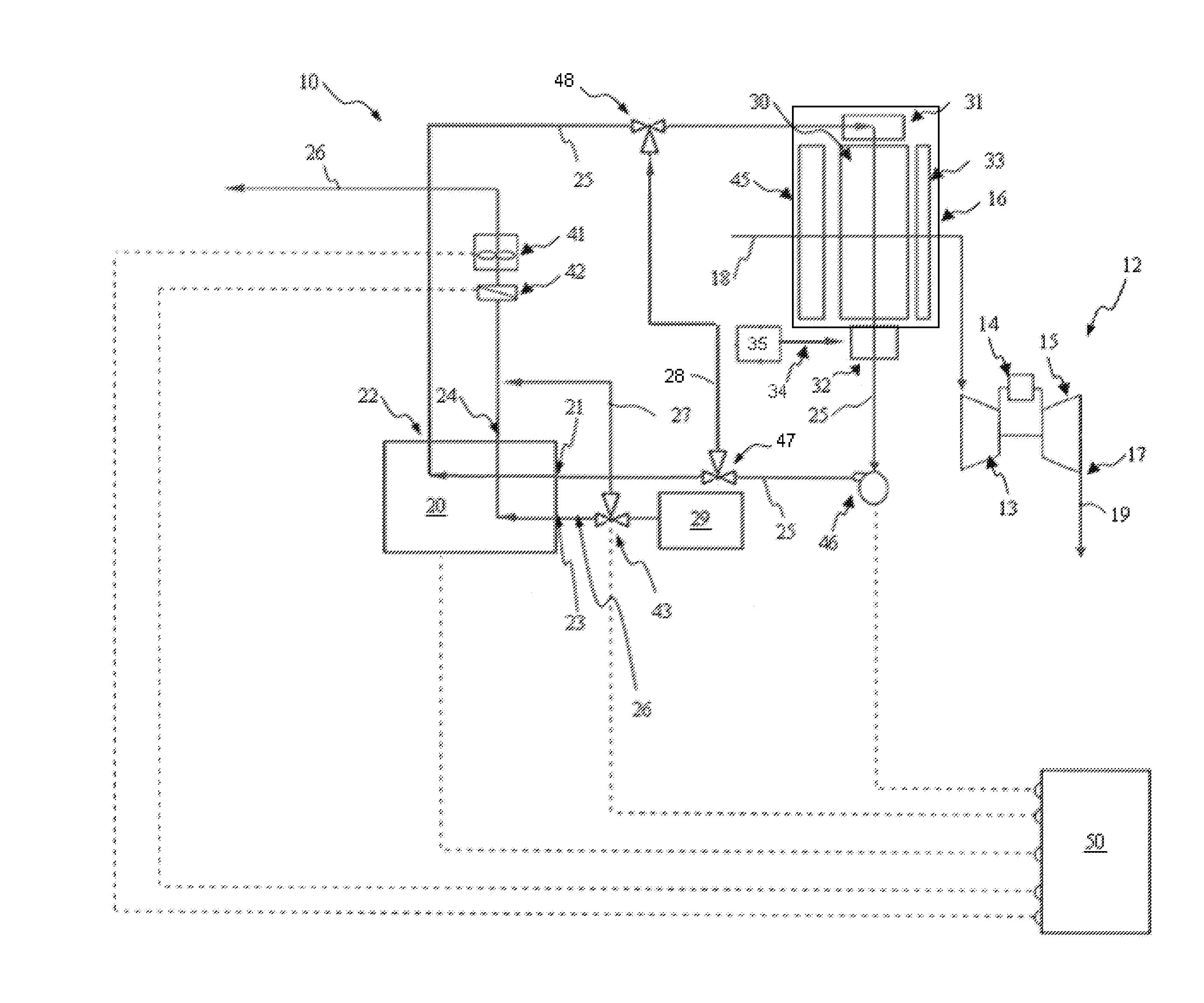 System and method for gas turbine inlet air heating