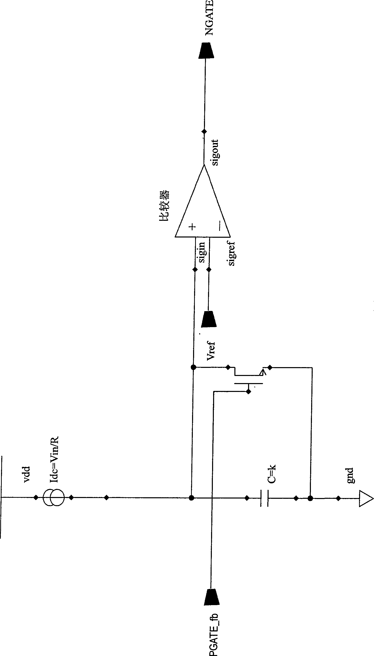 Pulse width frequency modulation mode DC/DC boosting circuit