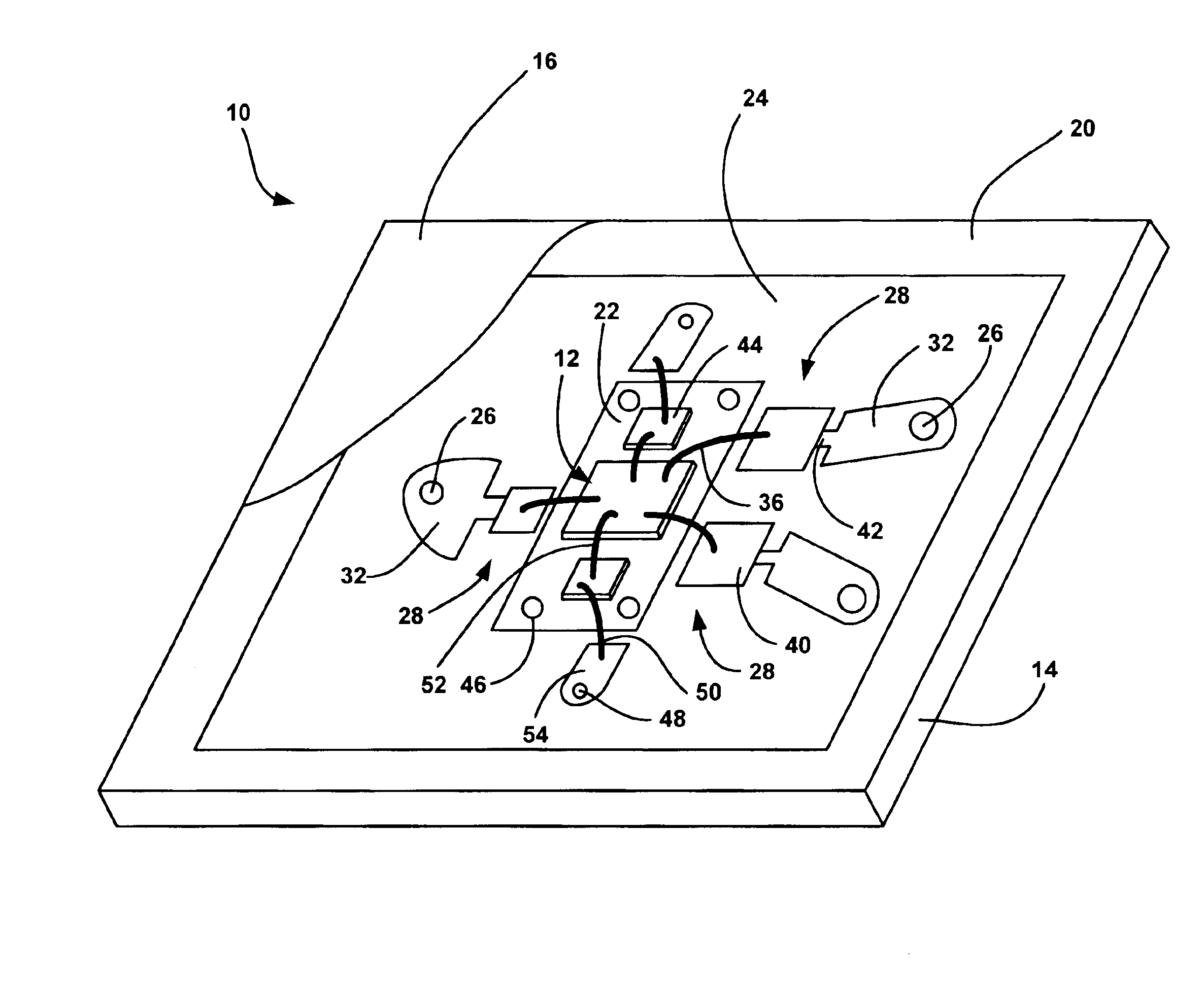 Ultra wideband BGA