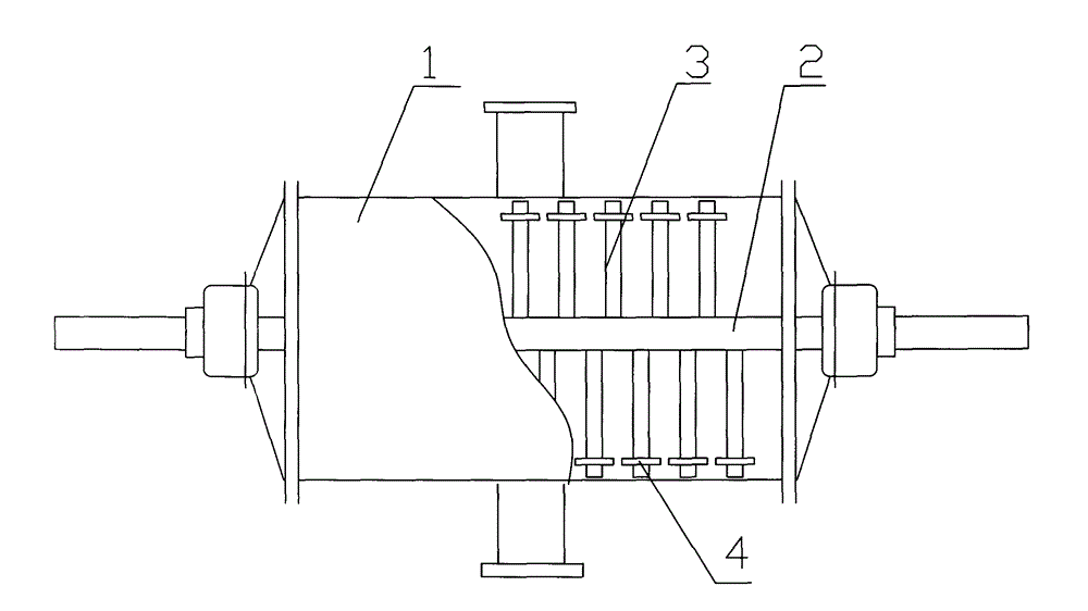 Vacuum rake dryer