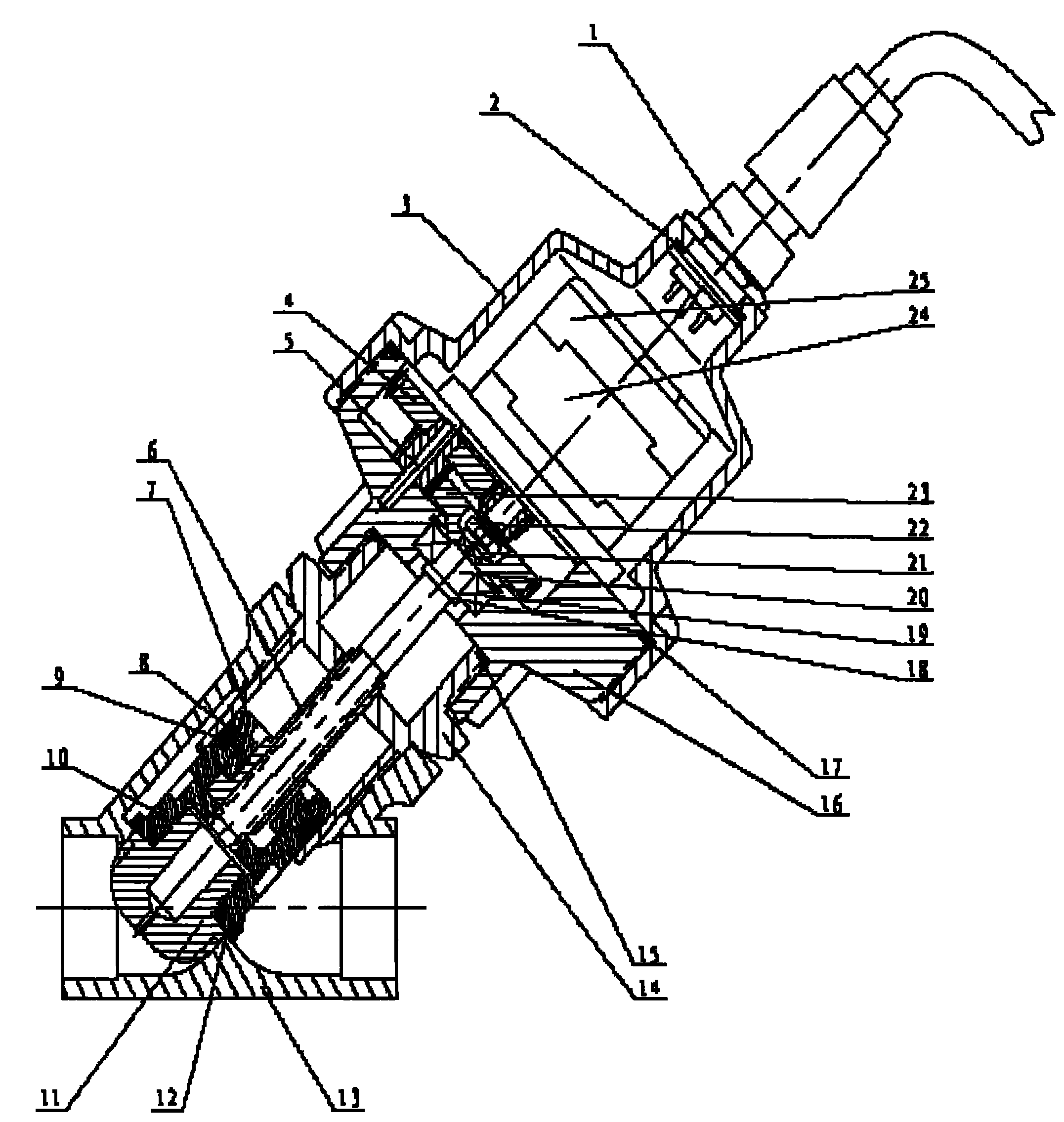 Electric control valve