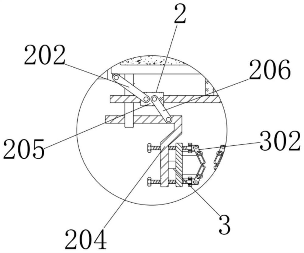 Anti-blocking machine tool anti-dust device for precise instrument machining