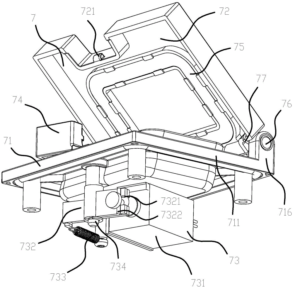 Door sheet system for water-tank-type cleaning device